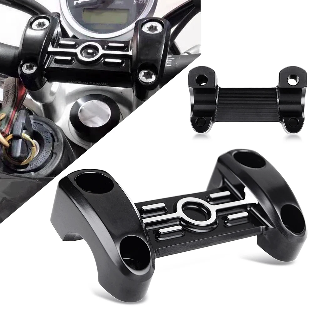 Riser Manubrio Moto Morsetto Coperchio Superiore Per Bmw R Nine T Rninet /5 Pure R9T Scrambler Riser Morsetti Ponte Pezzo