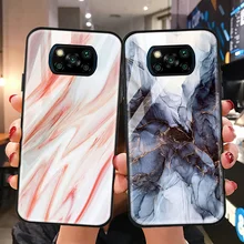 

Poco F3 F2 X3 M3 Pro Mable Case For Xiaomi Mi 11 Ultra 10T Pro 10 T 11 Lite Case Tempered Glass Funda PocoF3 GT PocoX3 NFC X3Pro