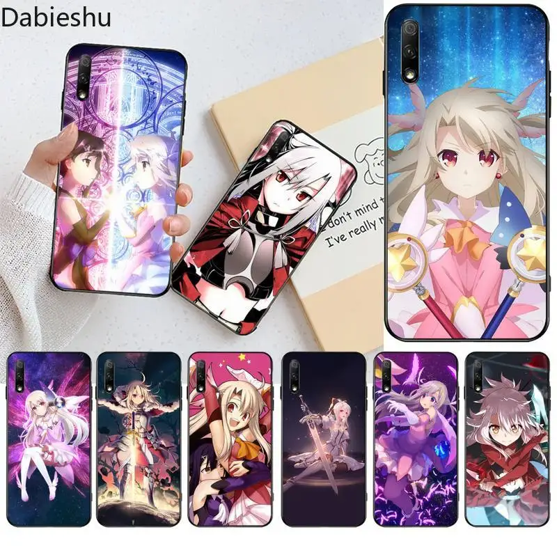 Милый чехол для телефона с рисунком аниме Fate kaleid liner Huawei Honor 30 20 10 9 8 8x 8c v30 Lite view