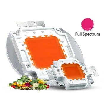 

220/110V Full Spectrum LED COB Chip Growth Light Plant Growing Lamp Bulb 10/20/30/50W Uv-Lamp Hydroponic Plant Seedling