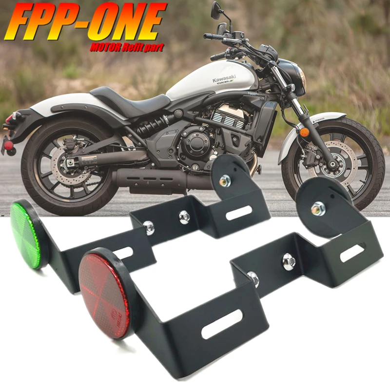 

FOR KAWASAKI Vulcan S VN650 650 Motorcycle Accessories License Plate Frame Stainless Steel