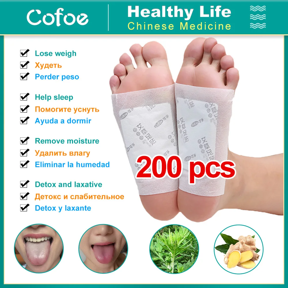 Hot Seller Detox Patches Dampness-Stick Cofoe Sleep Ginger/wormwood Foot Feet-Pads Dispel Slimming-Toxin QLXV7mrYx