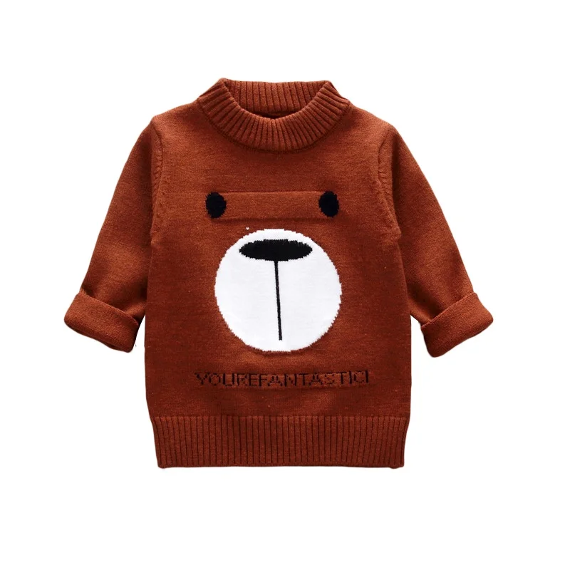 Одежда для малышей с героями мультфильмов свитер для малышей свитер для маленьких девочек Детский свитер свитера для мальчиков Рождественский детский свитер
