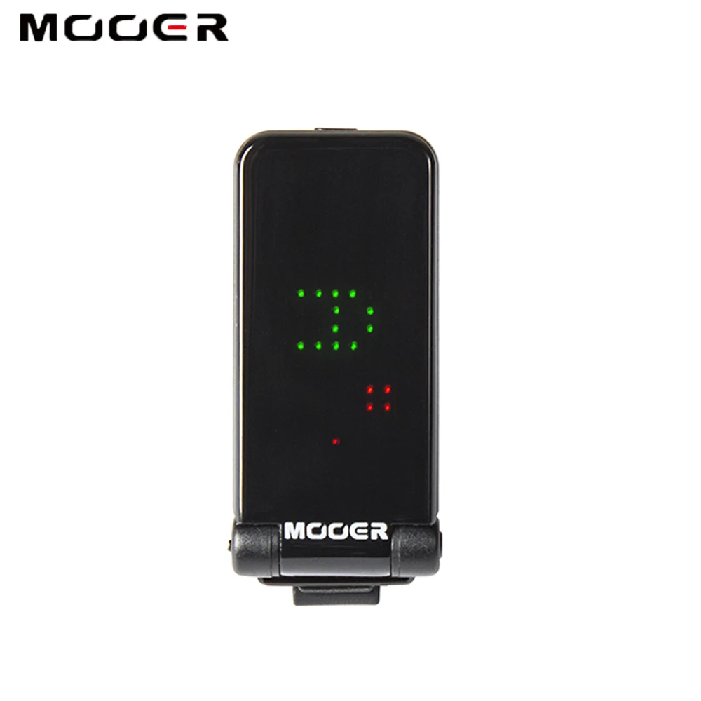 Mooer гитарный тюнер для хроматической акустической гитары Бас юку Высокое
