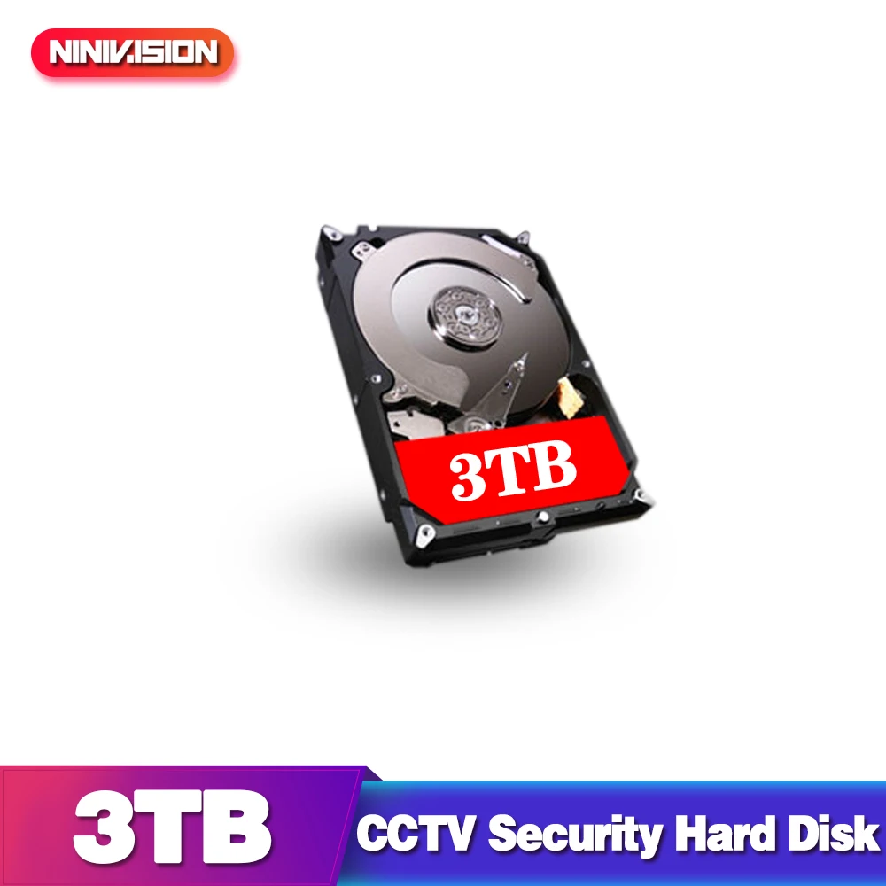 HKIDISTE 2 5 дюймовый жесткий диск SATAIII 3 ТБ HDD 64 Мб об/мин для системы видеонаблюдения DVR