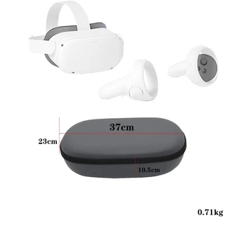 

EVA Storage Bag Travel Protective Case Carrying Box Cover for -Oculus Quest 2