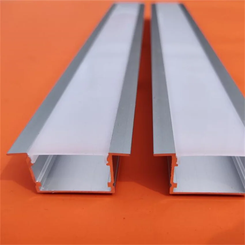 catalogue 1m/pcs Free Shipping recessed Powder Coating Silver Aluminum Square Hollow Tube Catalogue Aluminium Profile