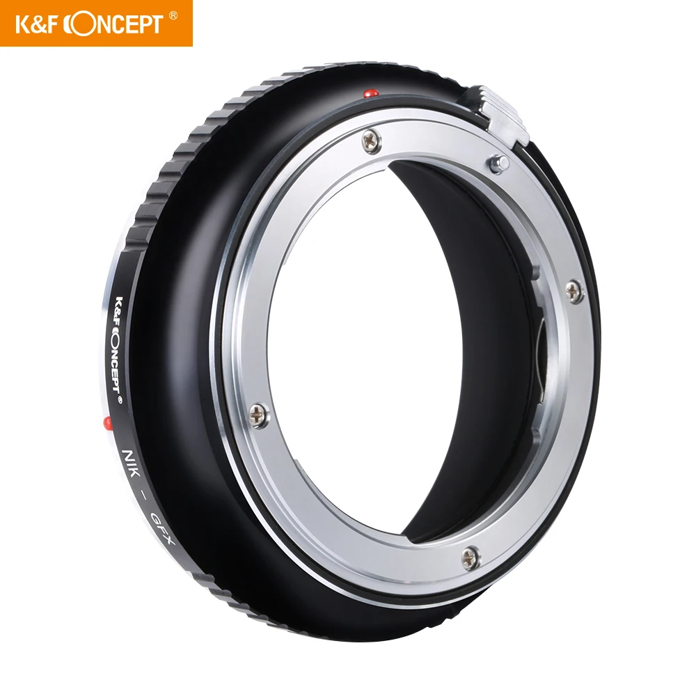 K & F Concept адаптер для крепления объектива камеры Nikon AI S Series Mount Lens to Fuji GFX