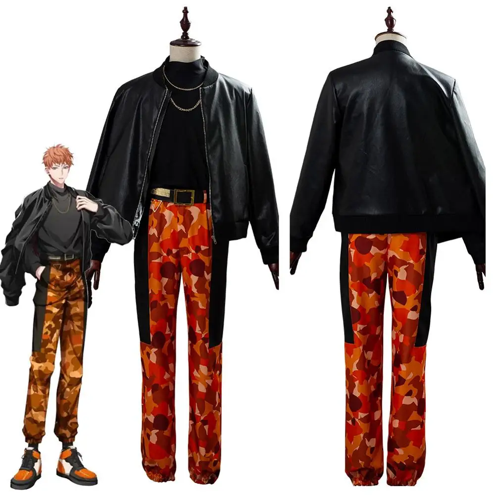 

DRB Division Rap Battle Busujima Mason Rio Riou Cosplay Costume Uniform Halloween Carnival Costumes Full Set Custom Made