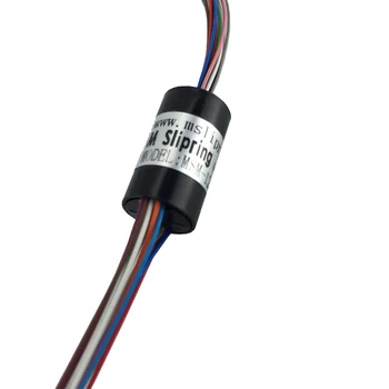 

1PCS RC Gimbal Brushless Motor Slip Ring 12ch 2A Conductive Collector Slipring Diameter 12.5mm Rotary Joint 240V AC DC