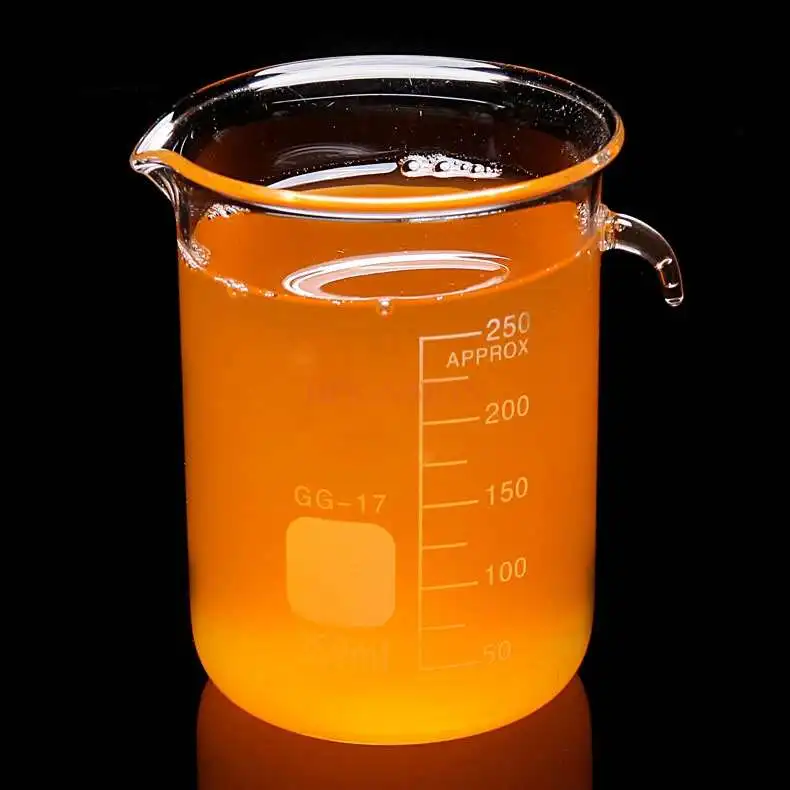 오버플로 컵 유리 오버플로 컵 비커 입 화학 실험 장비 용기 유리 악기 250ml