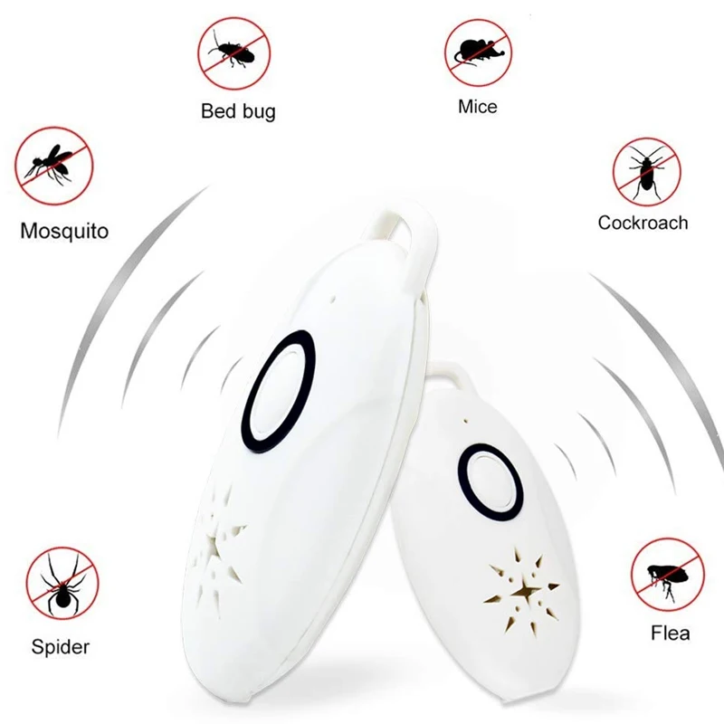 

USB Flealess Ultrasonic Flea Tick Repeller Pets Supplies OCT998