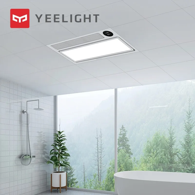 

Yeelight Smart Bath Heater Turbo Version Bluetooth Mobile APP Remote Control 8 in 1 Bath Heater 3 Gear Speed Rapid Heating Bath