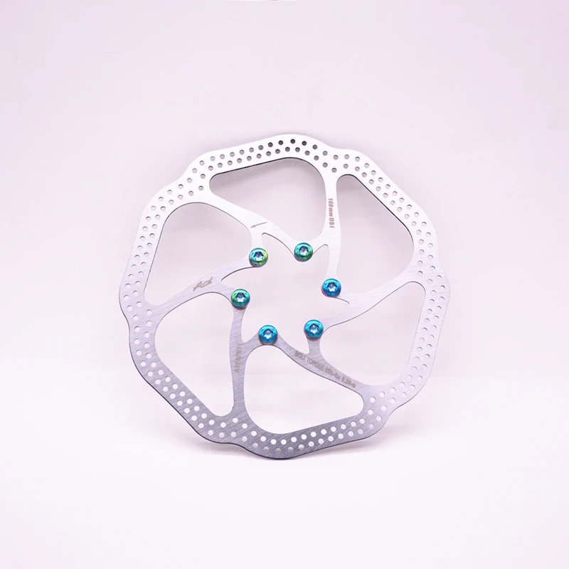 12 шт. M5x10mm велосипедные дисковые тормоза ротор покрытие цвет сталь болты Torx T25 головка