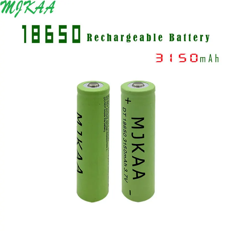 18650 3150mAh литиевая 3,7 V аккумуляторная батарея для светодиодного фонарика литий-ионные батареи
