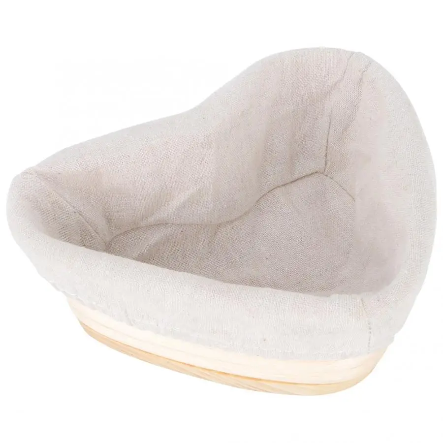 

Rattan Bread Baskets Heart Shaped Fermentation Rattan Storage Baskets Bread Dough Proofing Liner Basket