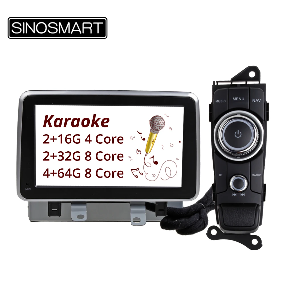 US $247.23 SINOSMART 48 Core CPUCar GPS Navigation for Mazda 2 Toyota Yaris IA 201620 CX3 20152017 Canbus to Work with Car Original CD