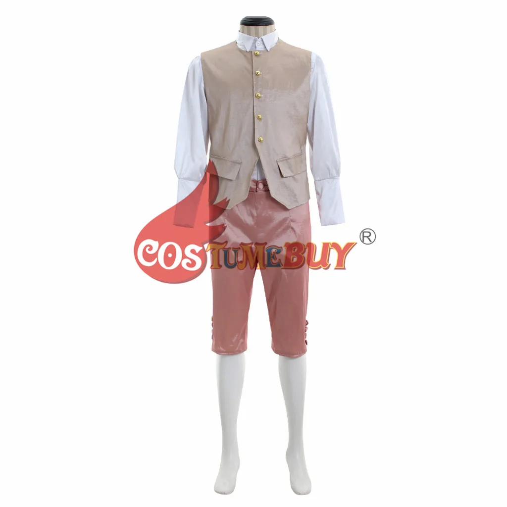Costumebuy 18th British Prince Costume Retro Gothic Aristocrat Artist Men Court Suit Marie Gentleman Medieval Set Custom Made