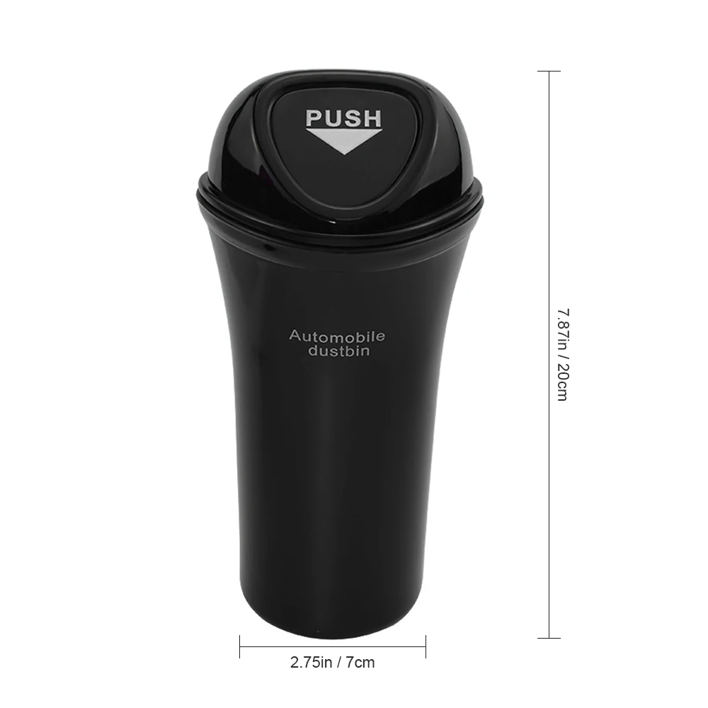 Car Trash Can Organizer Garbage Holder Automobiles Storage Bag Auto Door Seat Back Visor Trash Bin Paper Dustbin Car Trash Can Car Storage Bag Car Trash Bag