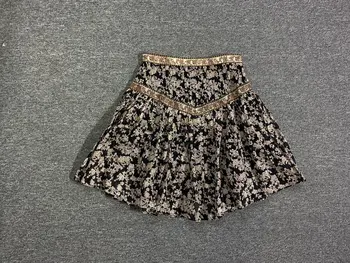 

Women Skirt Bohemian 2020 Spring and Summer New High Waist Skirt Two Colors