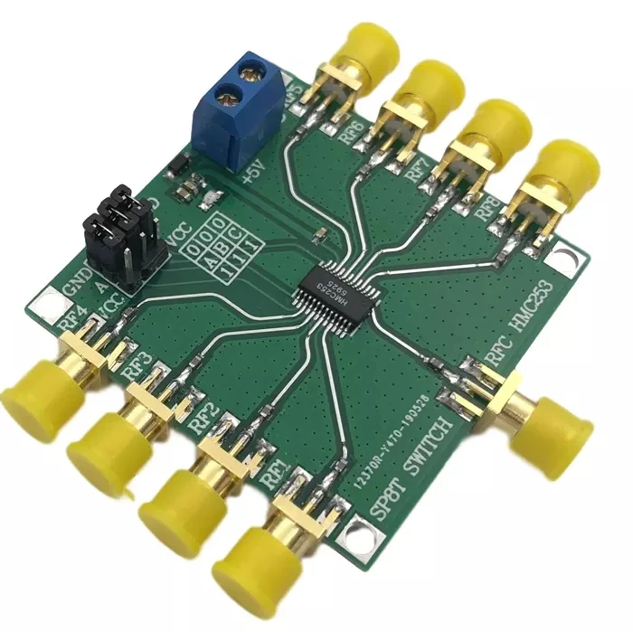 

HMC253 DC-2.5 GHz RF однополюсный восьмифутовый переключатель RF переключатель антенна выбор канала