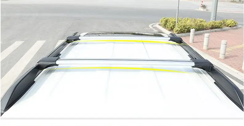 High quality Aluminum Alloy Roof Racks Luggage Rack Crossbar Fits For Toyota Land Cruiser PRADO 120 and 150 series 2003-2019