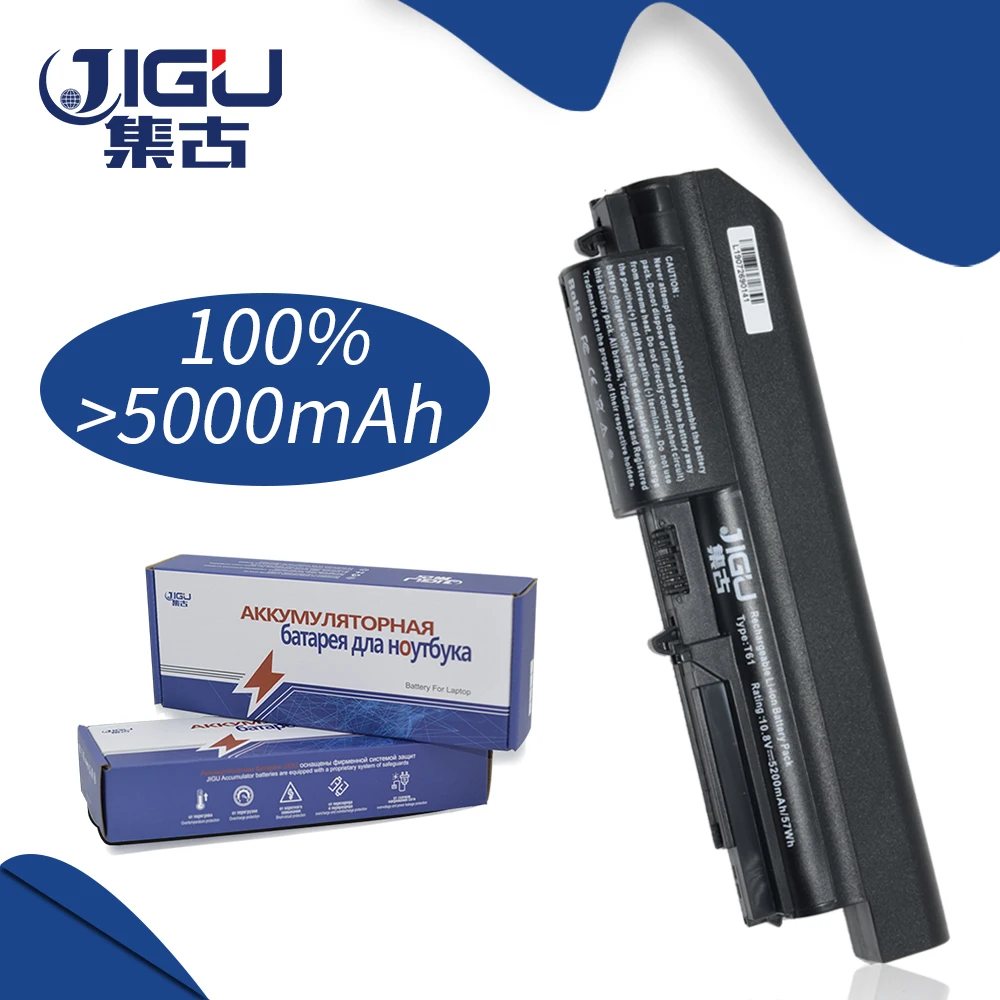 Аккумулятор для ноутбука JIGU 41U3196 41U3198 ASM 42T5265 FRU 42T4548 42T5262 42T5264 IBM Lenovo ThinkPad R400 R61i T61 T61u