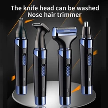 4 In 1 Electric Nose And Ear Trimmer For Men Eyebrow Trimmer Clipper Rechargeable Minifit Battery Trimmer Beard Shaving and Care
