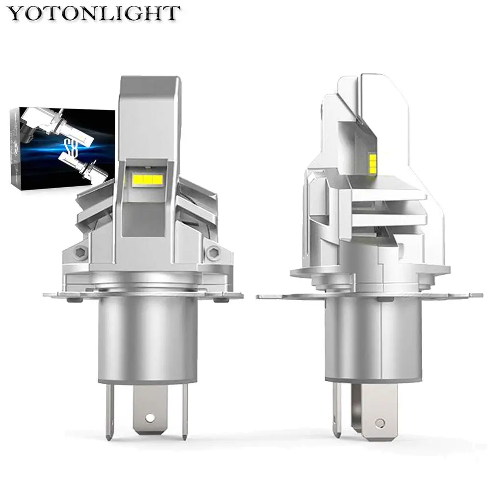 Светодиодная лампа для автомобильных фар YOTONLIGHT H4 светодиодная h7 H11 9005 Hb3 Hb4 9006 H8 H9