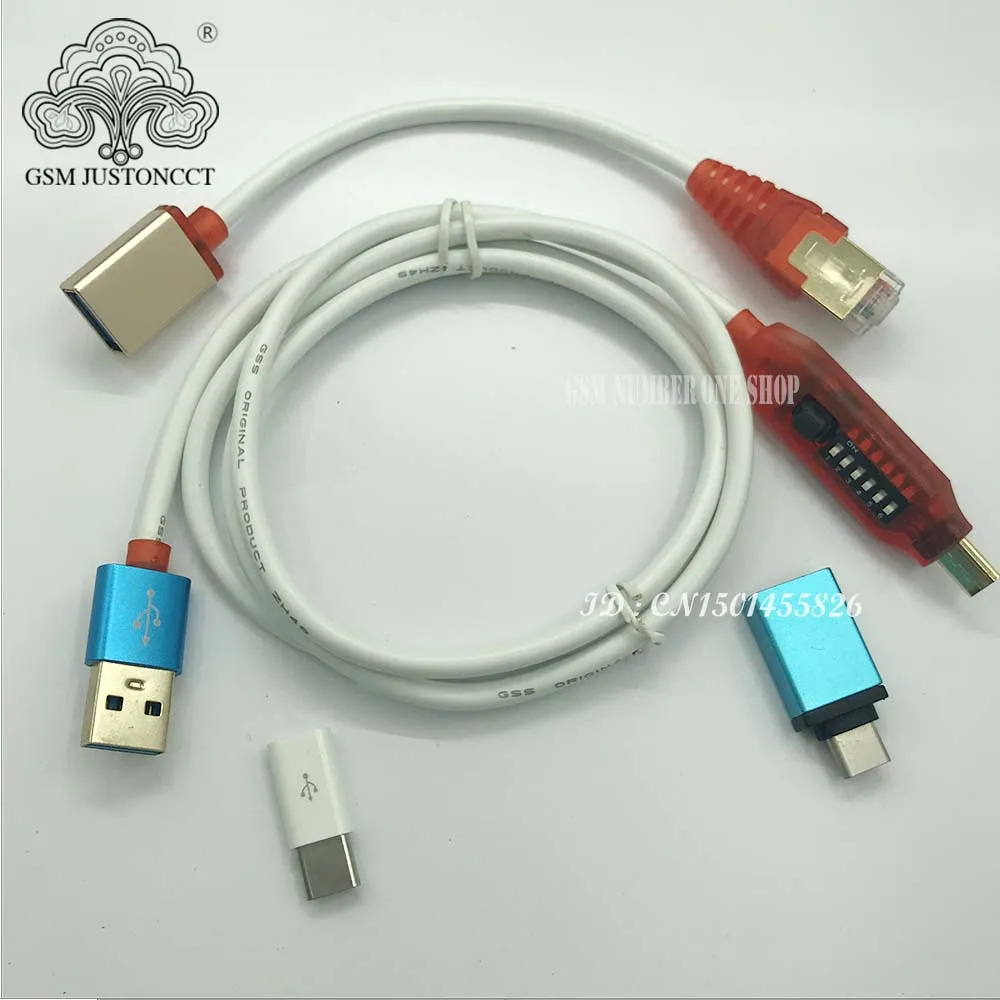 All Boot Cable (EASY SWITCHING) Micro USB RJ45 All In One Multifunction Boot Cable Edl multi function boot cable