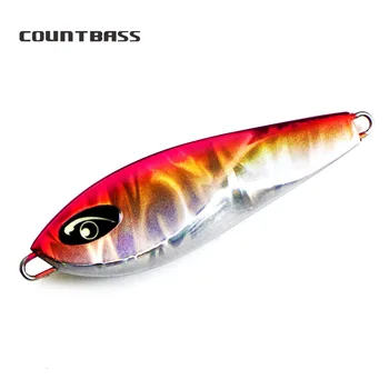 

50g 1.8oz Countbass S2 Jigging Lure, Japan Saterwater Slow Jig, Metal Fishing Jigs, Lead Fish Bait, Free shipping