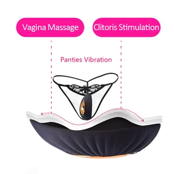 Portable Panty Vibrator Invisible Vibrating Egg Clitoral Stimulator 10 Modes Sex Toys for Woman APP Bluetooth Wireless Control 5