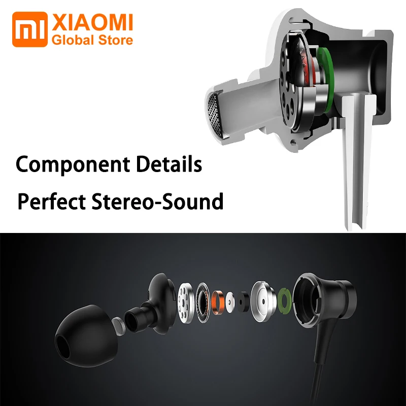 Оригинальные наушники вкладыши Xiaomi Piston новая версия гарнитуры 3 5 мм с микрофоном