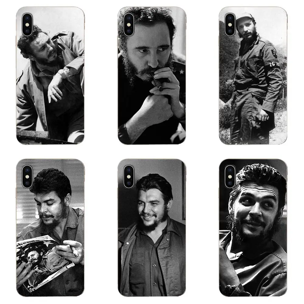 Cuba Havana 1966 Fidel casto для Huawei NOVA 6 SE 5 P40 p30 lite Pro Honor V30 20 Mate 30 Lite 20s мягкий