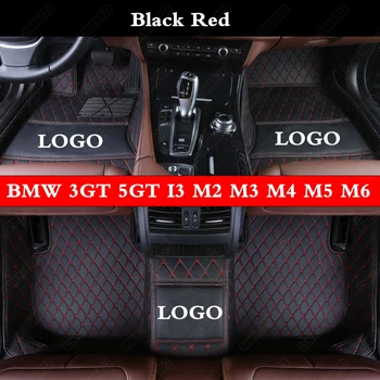 

Custom Made Car Floor Mats for BMW 3GT 5GT I3 M2 M3 M4 M5 M6 Leather Personalized Foot Mat All Weather Automotive Carpet Pad