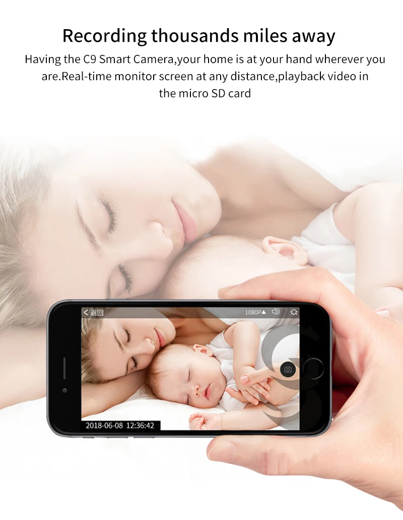 Мини камера Micro Wifi IP ночного видения 720P камера для записи HD видео рекордер Спорт на открытом воздухе Обнаружение движения Android P2P носимая камера