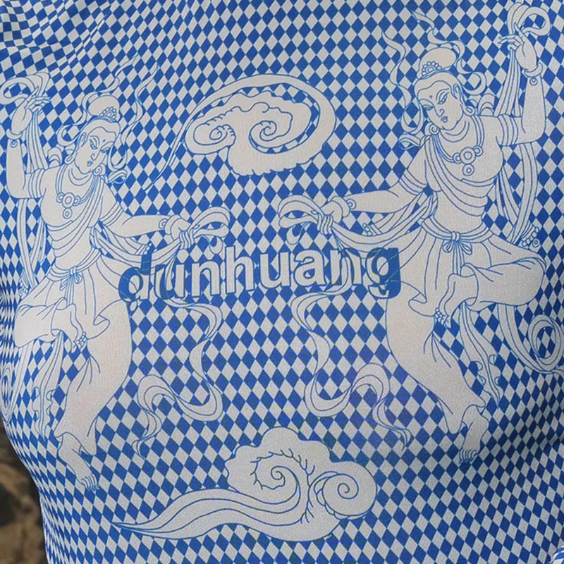 CHICEVER печать хит цвет футболка Женская водолазка с длинным рукавом Тонкая Повседневная рубашка Женская мода Tide универсальная весна осень