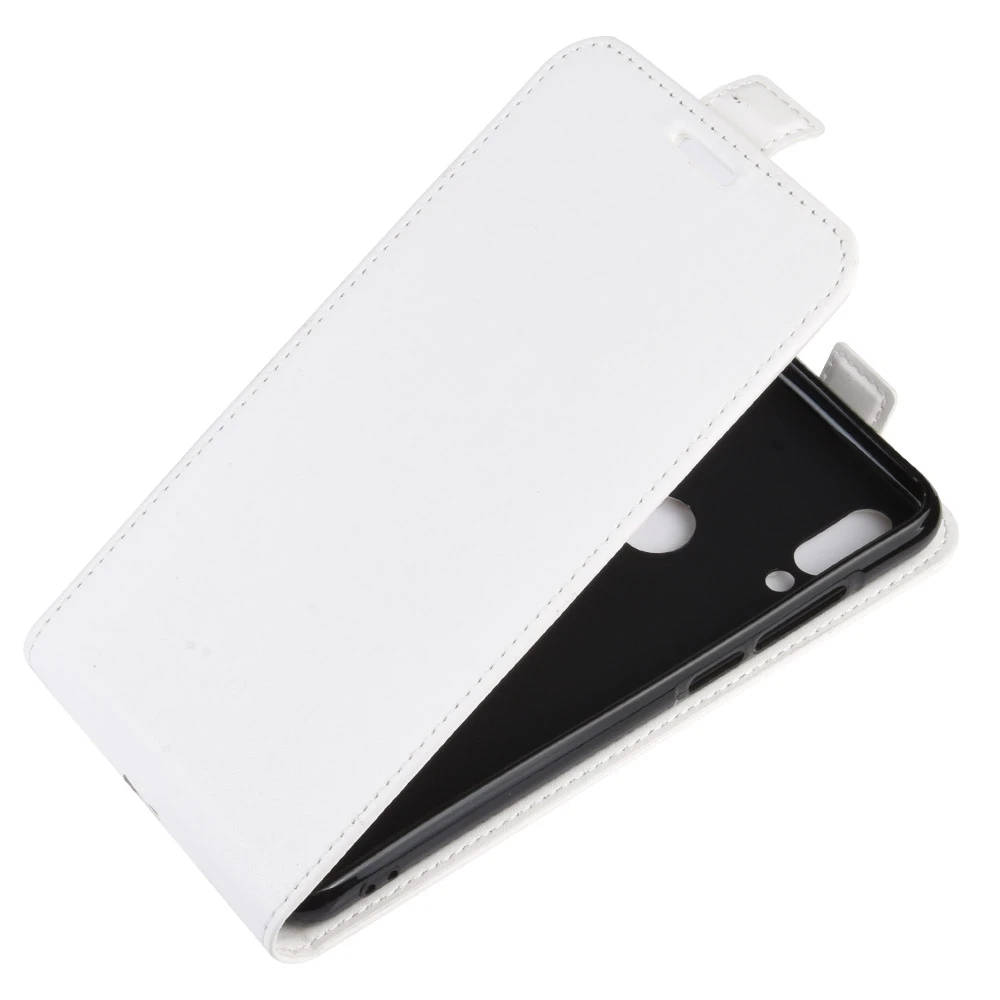 Кожаный защитный чехол для телефона Doogee N10 - Цвет: White