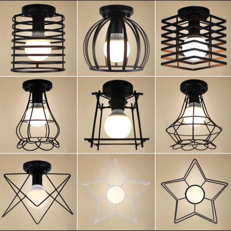 

Industrial-Style Retro xiao tie jia Ceiling Lamp Aisle Lights Entrance Balcony Stairs Small Ceiling Lamp