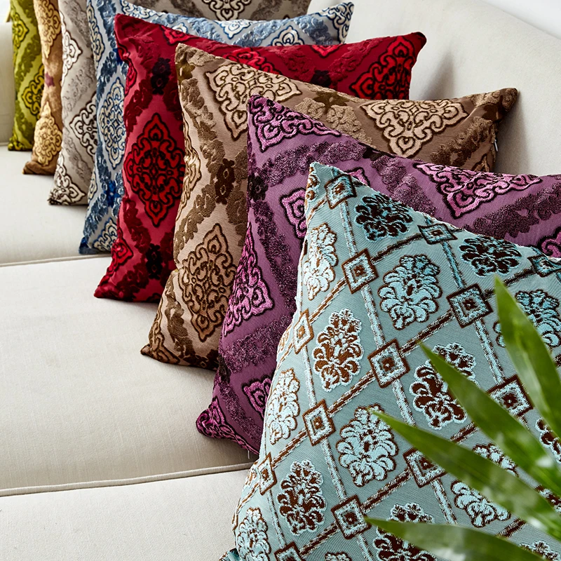 

Cushion Cover Velvet Pillow Cover Home Decor Decorative Pillows 45x45cm Throw Pillows For Living Room Sofa Luxury European Gift