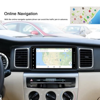 

2 Din 7 inch Android 8.1 Car Stereo Radio Multimedia Player 1G+16G GPS Navigation Player for Toyota