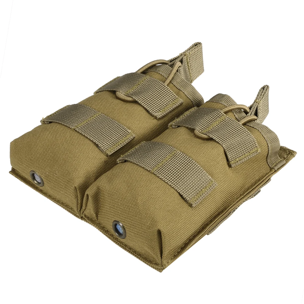 Lixada 600D нейлоновый Чехол Molle для M4 Тактический Подсумок для журналов военный, двойной держатель для переноски Molle Mag кобура для магазина сумка