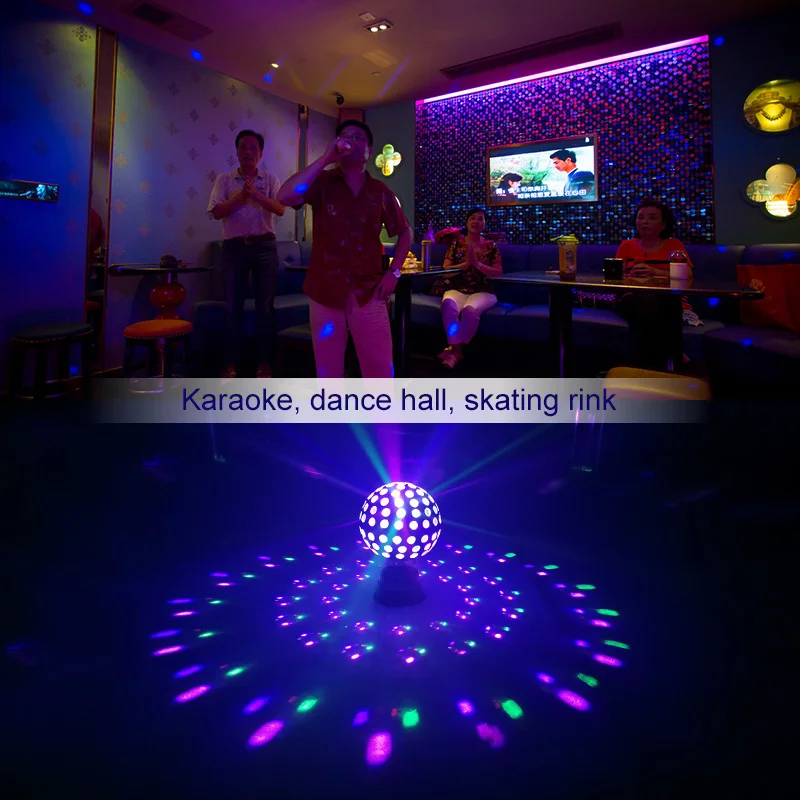 Cabeza Móvil Efecto Led Láser 4 en 1 Luces Disco DJ Escenario Karaoke Bar