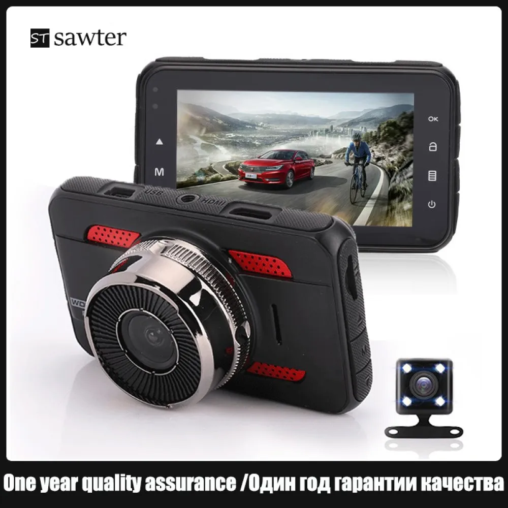 

3 inch IPS screen mini driving recorder Dash cam HD night vision Car DVR supports Parking monitoring, playback viewing