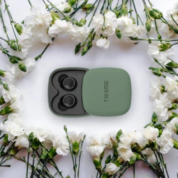 

MIJA V5 Bluetooth Headset TWS Wireless Earphone 3D Stereo Sports with Type-C Charging-Box for Iphone Samsung Huawei Oppo