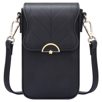 

Luxury Mini Crossbody Bags Women Small Shoulder Bag Lady Messenger Bag Female Cross Body Purse Solid Pu Leather Phone Pack