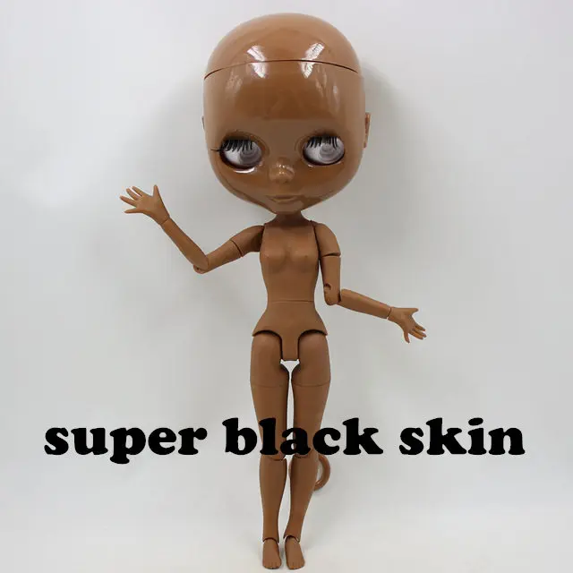 factory blyth doll joint body bjd toy without makeup shiny face for cutom doll DIY 11