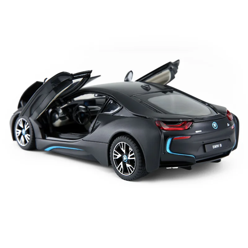 1:24 высокое моделирование BMW I8 сплав спортивный автомобиль статическая модель автомобиля подходит для сбора подарков