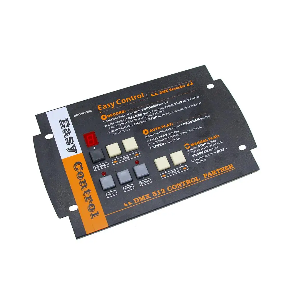 Консоль освещения сцены простой контроллер DMX 512 рекордер поддержка сохранения 7
