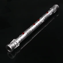 X TREXSABER Sabre Laser De Dark Maul Double 2pcs Poignée + Lame En Métal Poignée Lourde 1 Pouce Lumière Lisse Balançoire sabre